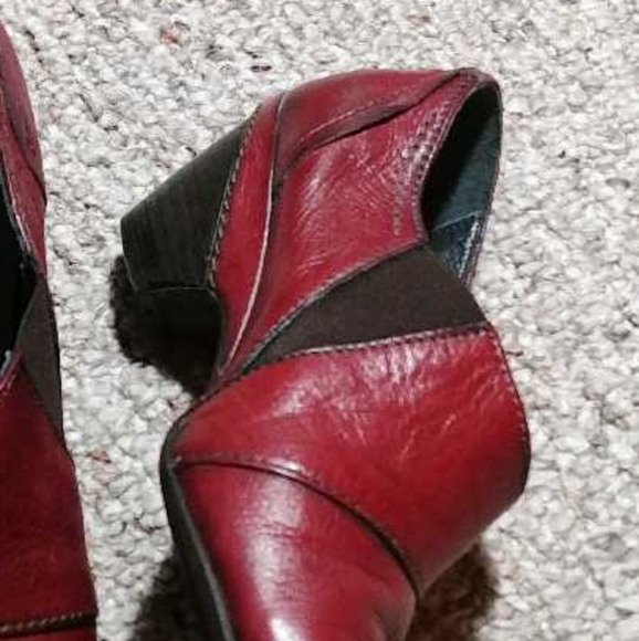 Fluchos red heeled shoes - Picture 6 of 7